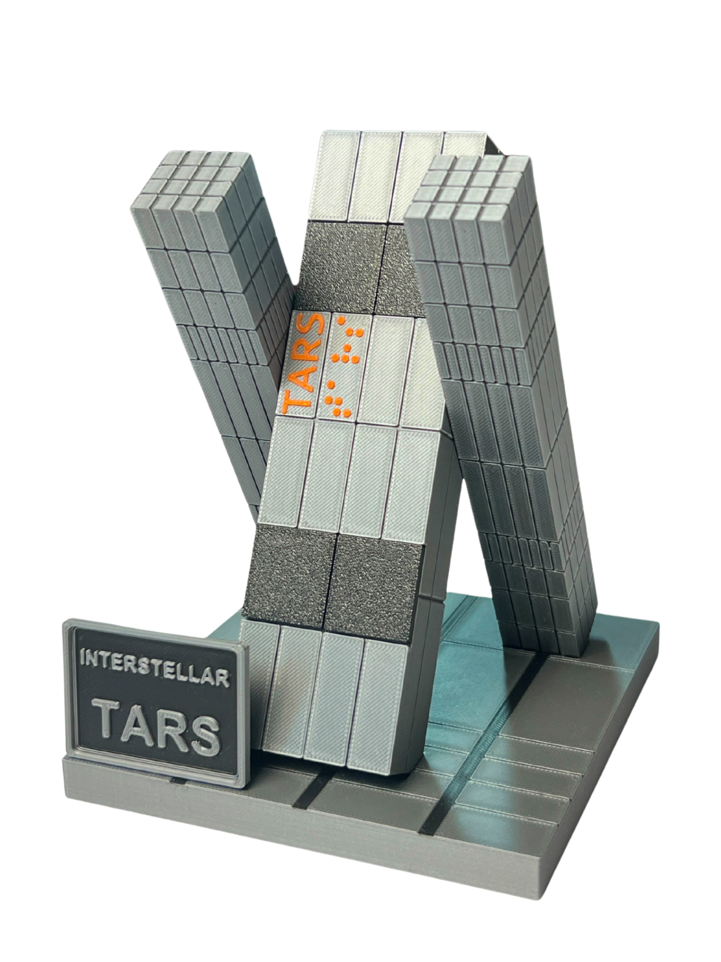 TARS CON BASE  – Figura Decorativa 3D de Interstellar